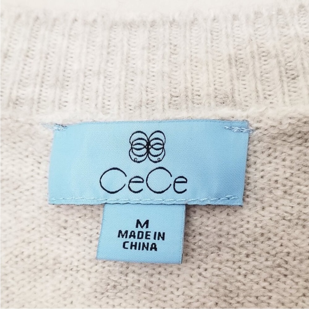 CeCe Believe Script
Graphic Long-Sleeve Cozy Pullover Sweater M Light
Grey $69 - Picture 8 of 14